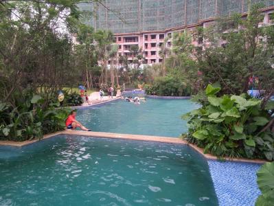 峨眉傾城室外游泳池、沙灘池、戲水池